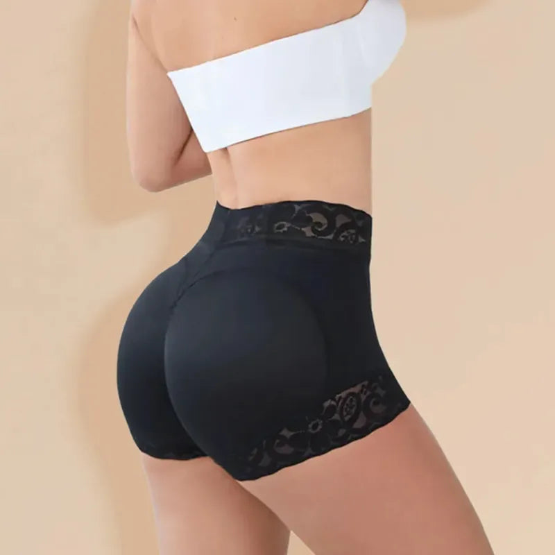 Plus-size Lace Hip-lifting Tummy-control Shapewear For Women