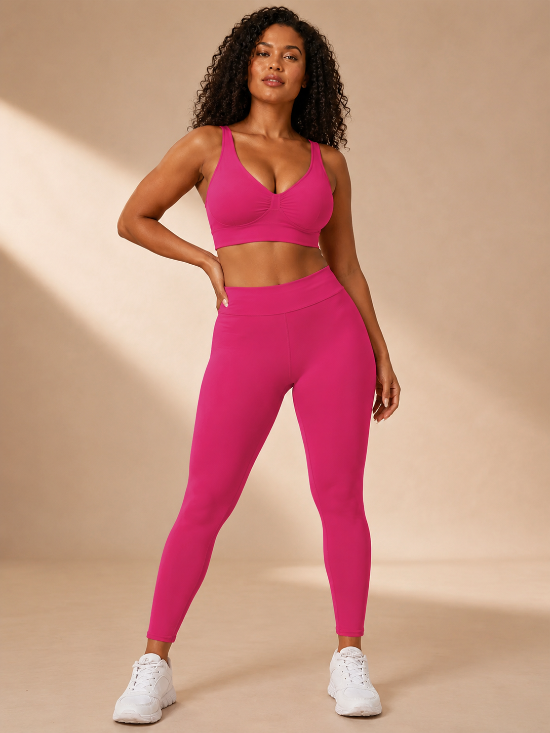 High Waist Yoga Pants Butt Lifting Stretchy Slim Fit Fitness Leggings