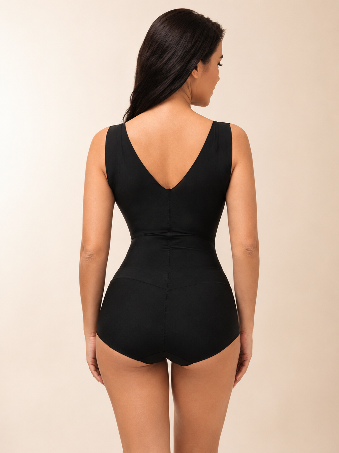 High-elastic, Non-marking One-piece Shapewear Corset Bodysuit