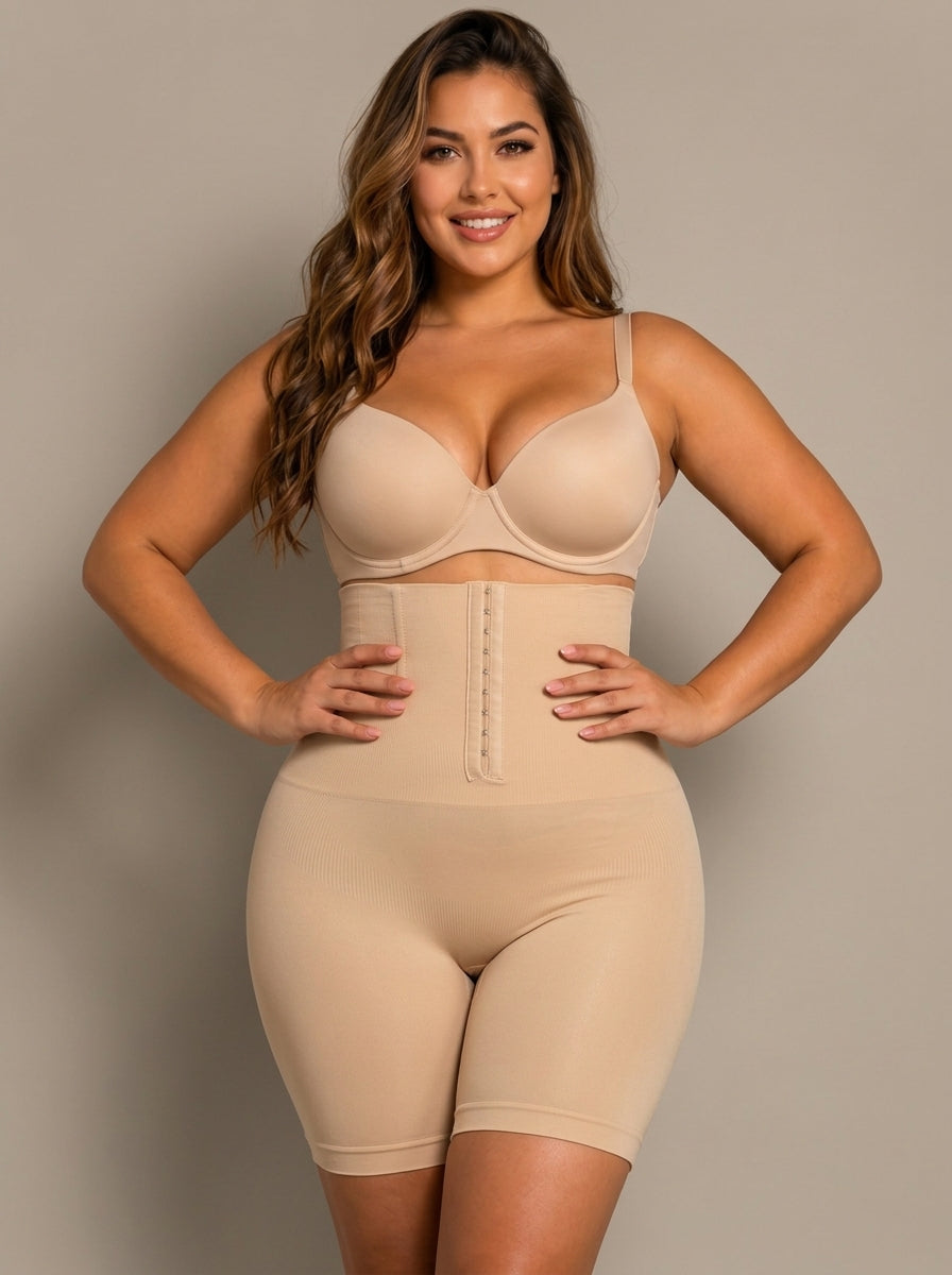 Breasted Adjustable Seamless Boxer Plus Size Shaper Pants