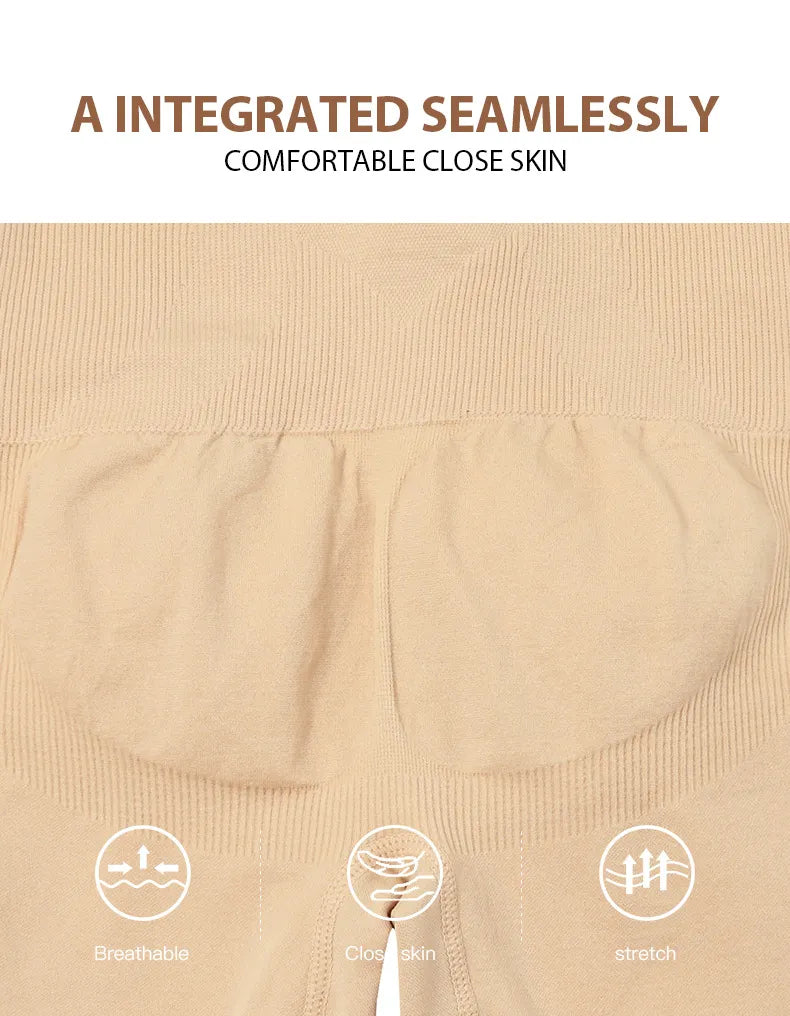 Breasted Adjustable Seamless Boxer Plus Size Shaper Pants