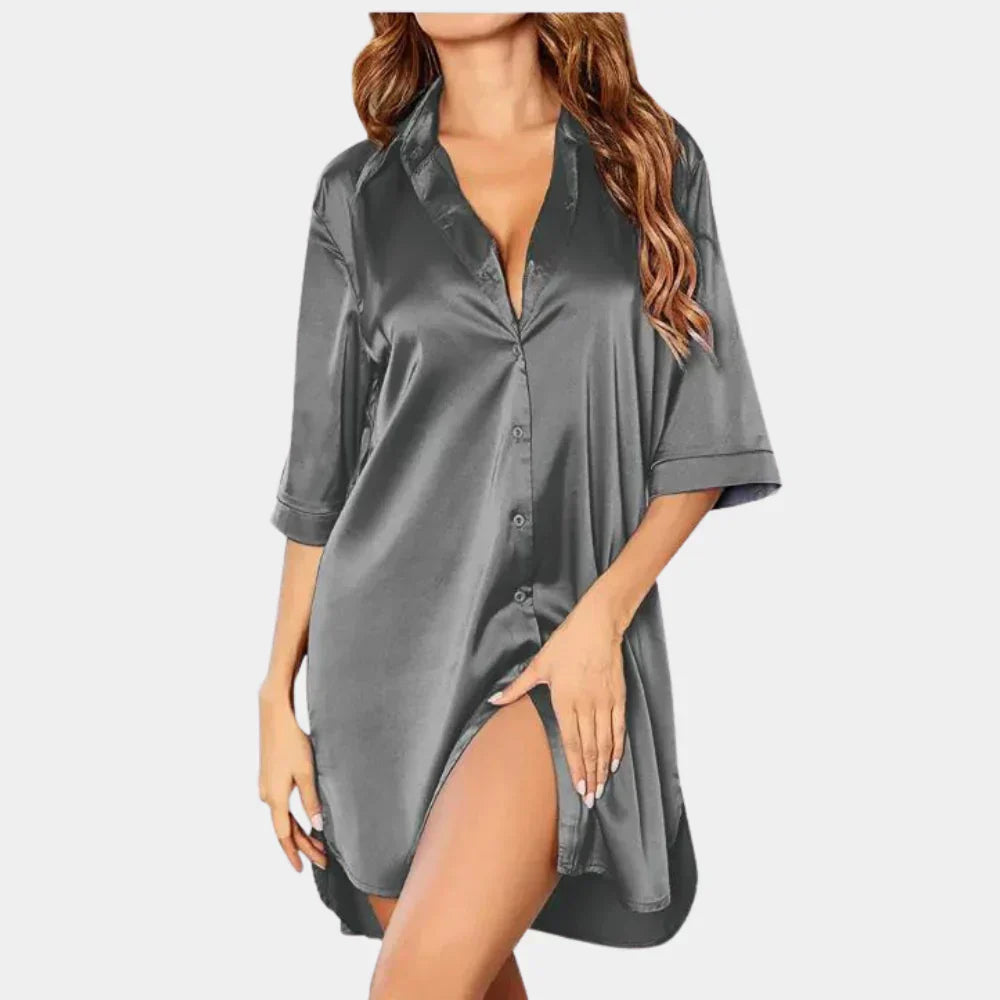 Lunara - Satin Nightdress