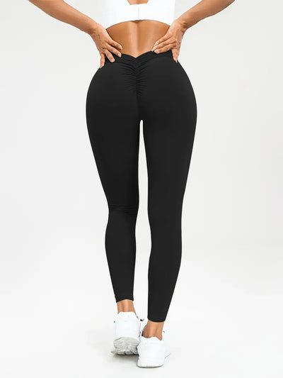 High Waist Yoga Pants Butt Lifting Stretchy Slim Fit Fitness Leggings
