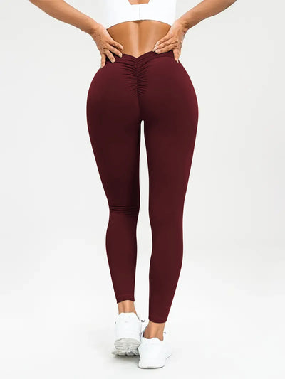 High Waist Yoga Pants Butt Lifting Stretchy Slim Fit Fitness Leggings