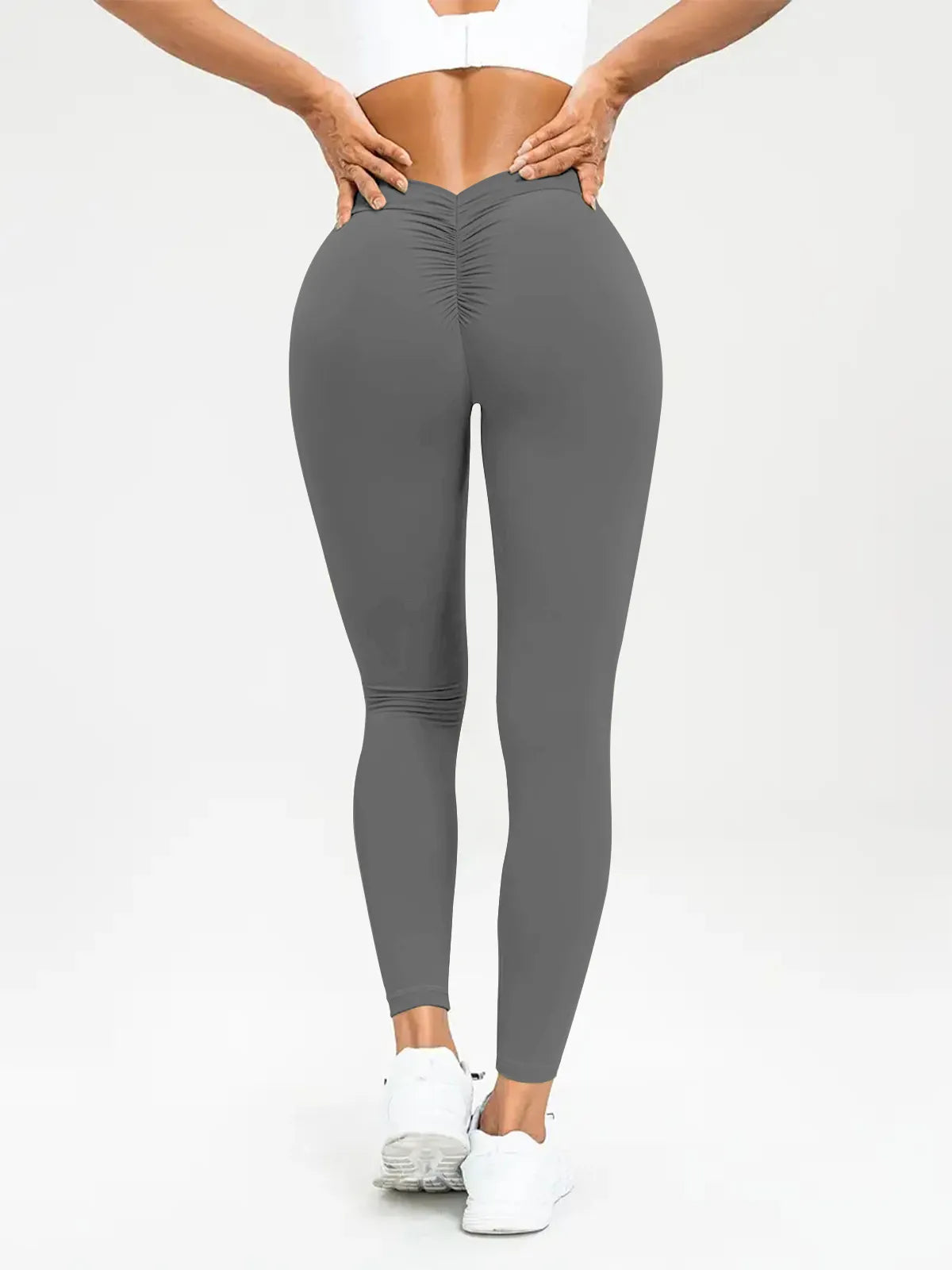 High Waist Yoga Pants Butt Lifting Stretchy Slim Fit Fitness Leggings