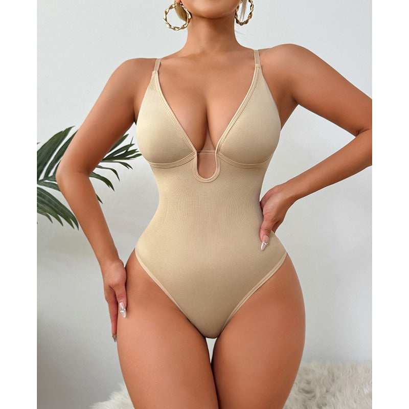 Sleek V-Line Shaping Bodysuit