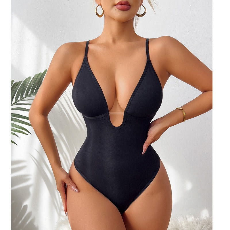 Sleek V-Line Shaping Bodysuit