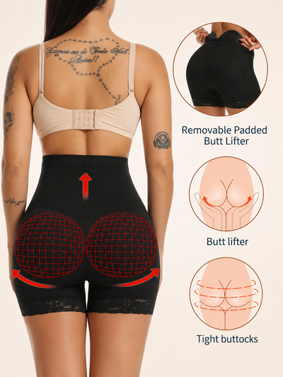 Padded Butt Lifting Shapewear Panty Hip Enhancer Body Shaper