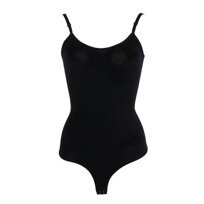 Women Full Body High Elastic Bodysuit Shapewear Seamless Smoothing Tummy Control Waist Trainer Underwear Thong Shaper