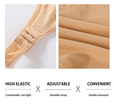 Women Full Body High Elastic Bodysuit Shapewear Seamless Smoothing Tummy Control Waist Trainer Underwear Thong Shaper