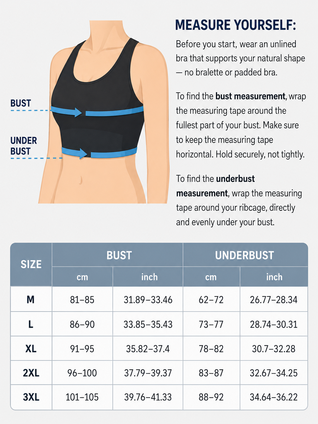 100% Cotton Front button women's traceless bra