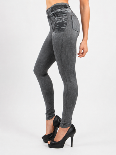 Digital Printed Hip-Lifting Stretch High-Waist Leggings