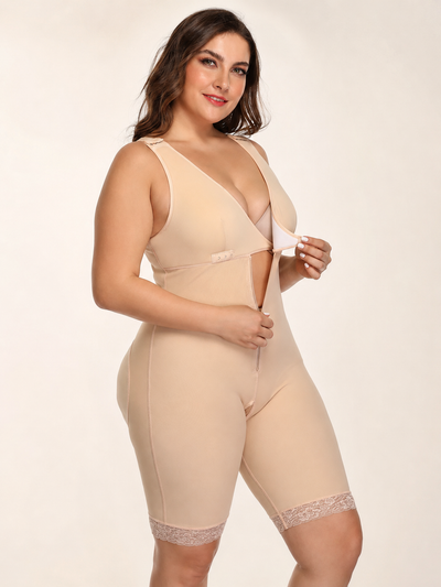 Plus Size One-piece waist-length hip shapers