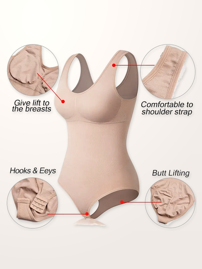 European And American Seamless One Piece Corset