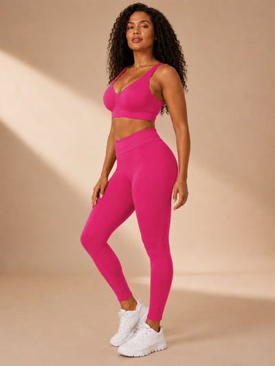High Waist Yoga Pants Butt Lifting Stretchy Slim Fit Fitness Leggings
