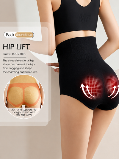 High-waisted Tummy-control Shapewear Panties