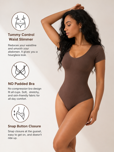Square Neck Corset — The Cinched, Close-Fitting Seamless
