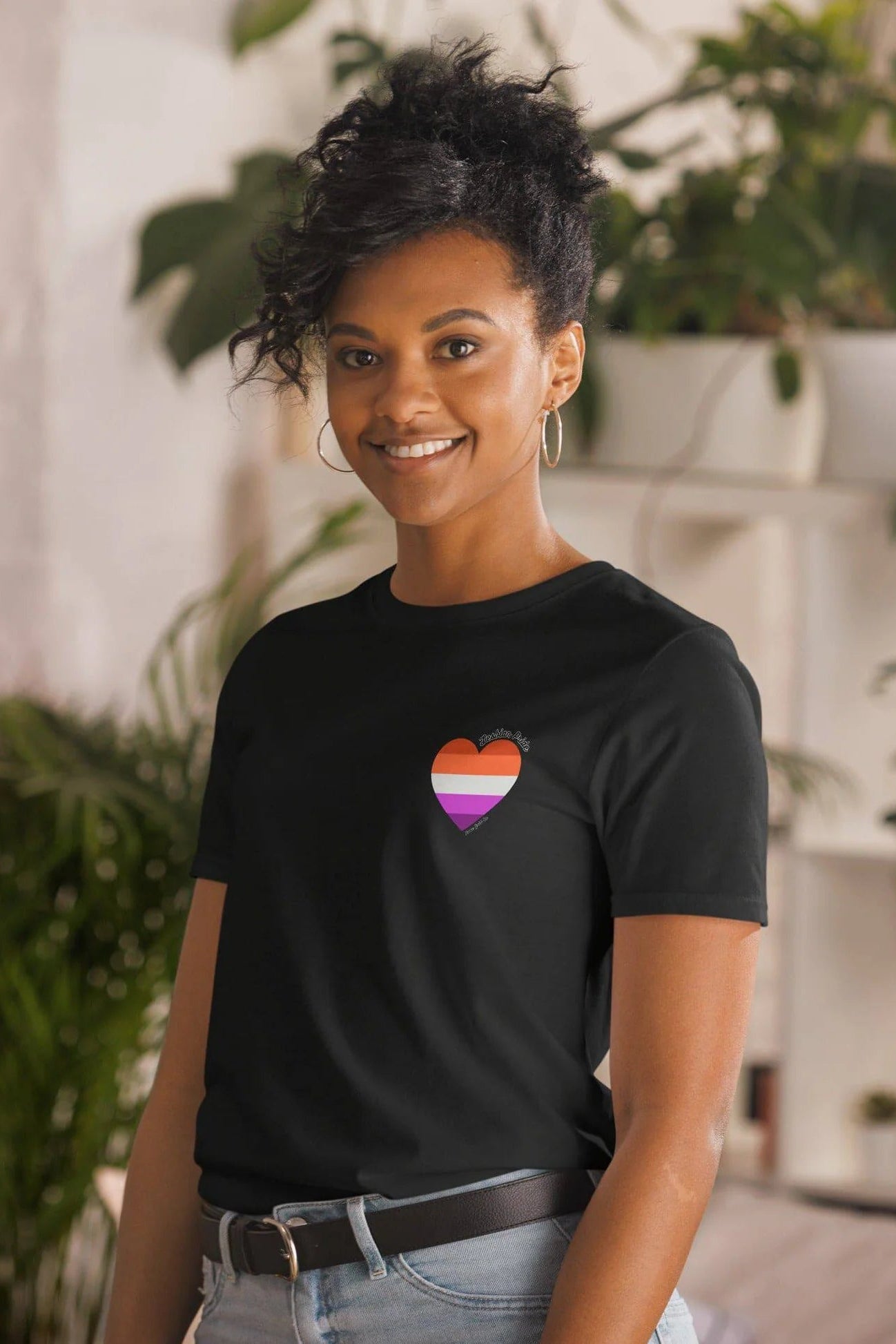 Pride Flag Heart T-Shirt