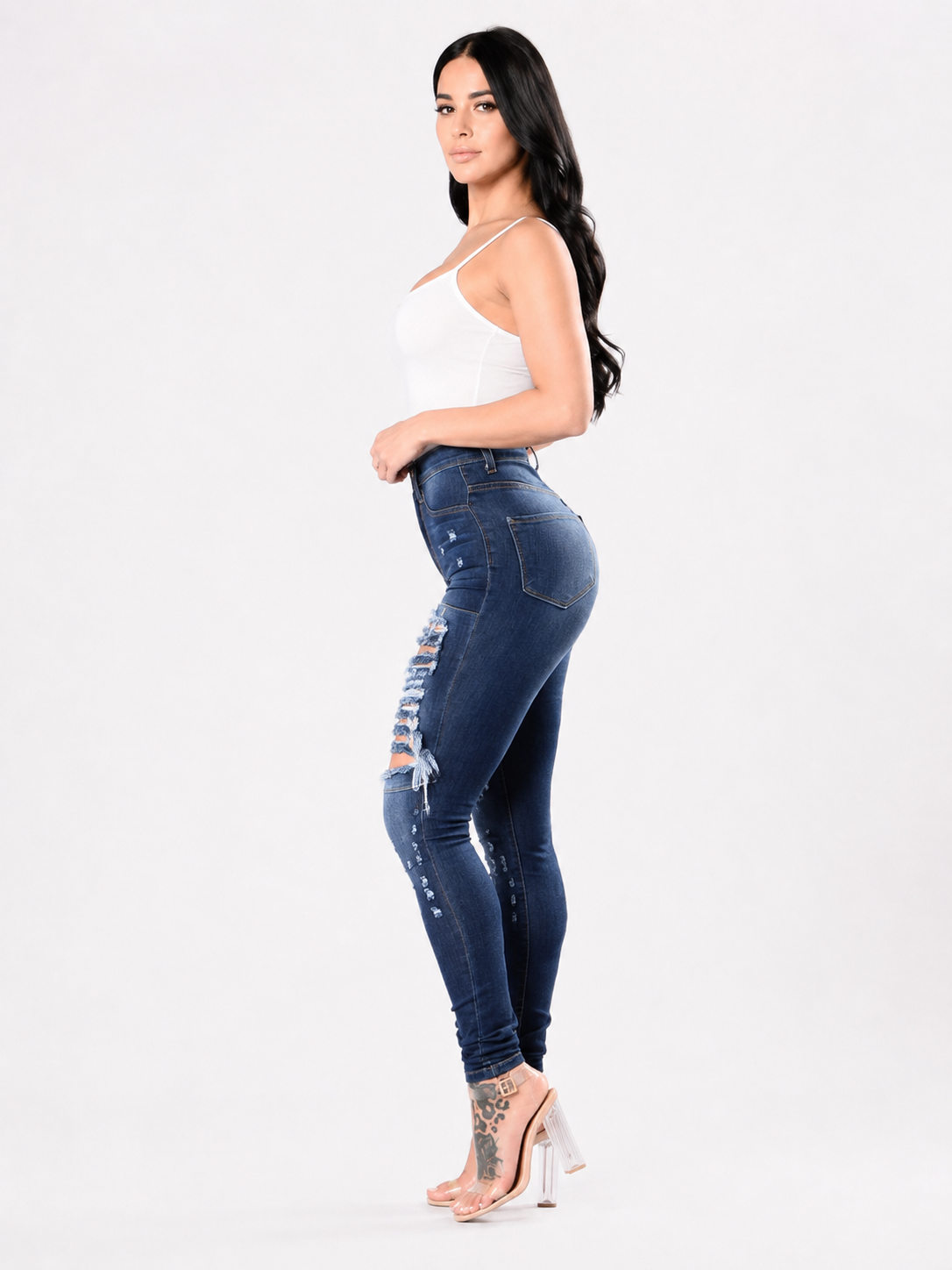 Women's Ripped Jeans Pants